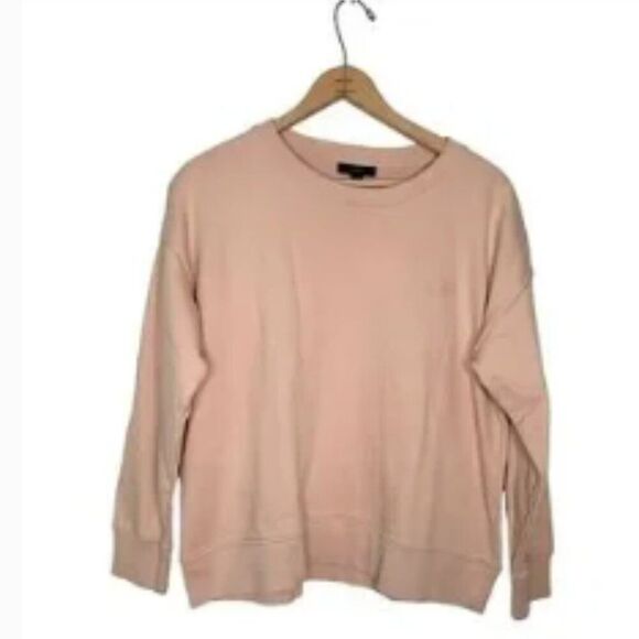 J. Crew AY443 University Terry Sweatshirt with Logo NWT size XXS - Picture 1 of 15